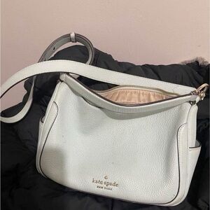 Kate Spade Cream Leather Shoulder Bag